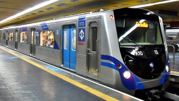 trem linha K metrô de SP